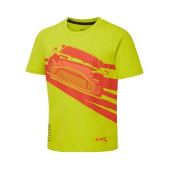 Aston Martin koszulka dziecięca AMR Graphic yellow 2026