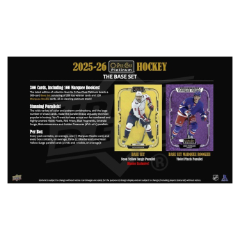NHL pudełka karty hokejowe NHL 2025-26 Upper Deck O-Pee-Chee Platinum Blaster Box