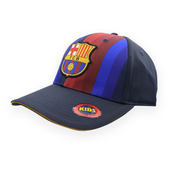 Barcelona dziecięca czapka baseballowa Blaugrana