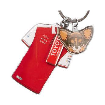 Toyota Gazoo Racing brelok do kluczy #7 Chihuahua WEC 2026