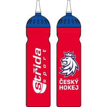 Reprezentacje hokejowe bidon Czech Republic Logo Lev red