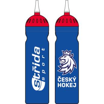 Reprezentacje hokejowe bidon Czech Republic Logo Lev blue