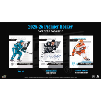 Hokejové karty NHL 2025-26 Upper Deck Premier Hockey Hobby Box