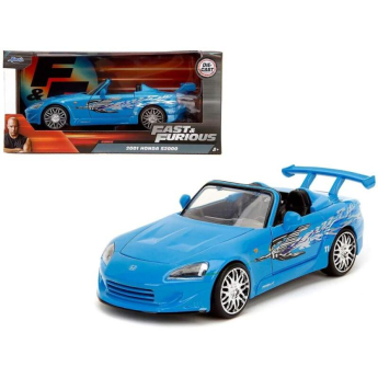 Samochody i motocykle model 1/24 Fast & Furious Honda S2000 blue