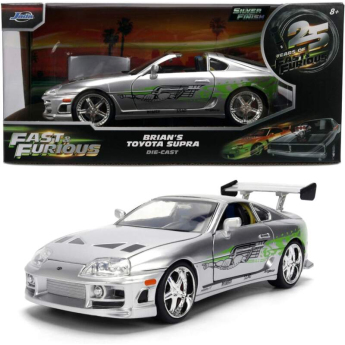 Samochody i motocykle model 1/24 Fast & Furious 1995 Silver 25th Anniversary Edition