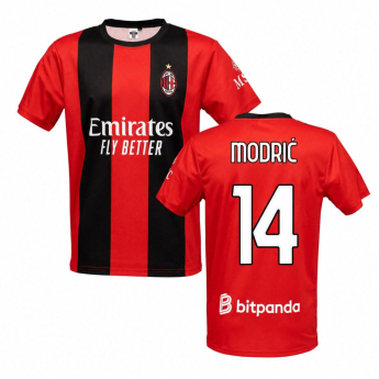 AC Milan dziecięca koszulka meczowa 26/27 MODRIC home