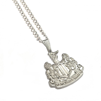 Newcastle United naszyjnik z zawieszką Silver Plated Pendant & Chain XL