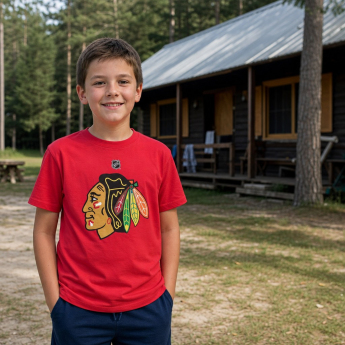 Chicago Blackhawks koszulka dziecięca Primary Logo Tee