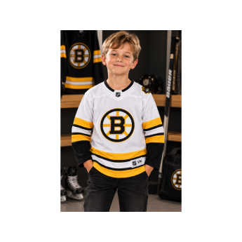 Boston Bruins dres dziecięcy NHL Premier White/Away