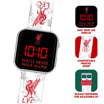 Liverpool zegarek LED Step Counter