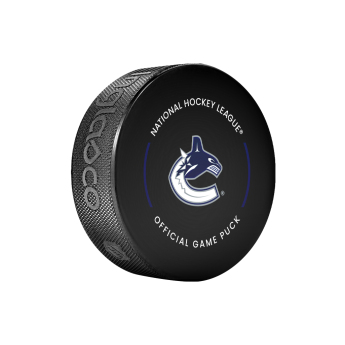Vancouver Canucks krążek Official Game Puck 2022-2023
