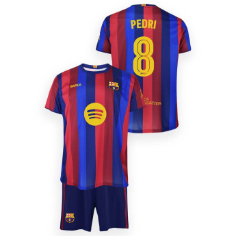 Barcelona zestaw dziecięcy 26/27 Home Pedri