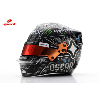 Samochody i motocykle model kasku 1/8 Oscar Piastri USA GP F1 2025