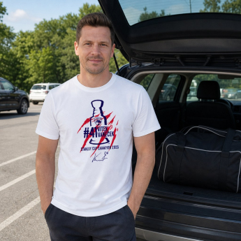 Florida Panthers koszulka męska Vítek Vaněček #92 Stanley Cup Champion 2025 White
