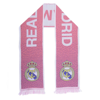 Real Madryt szalik zimowy No31 pink