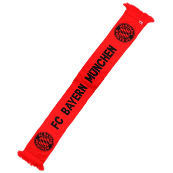 Šála BAYERN MNICHOV red black NEW