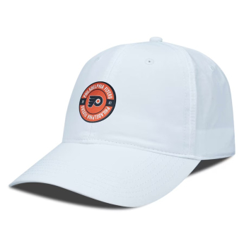 Philadelphia Flyers czapka baseballówka Crest Adjustable Hat White
