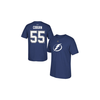 Tampa Bay Lightning koszulka męska NHL Braydon Coburn #55 Name & Number