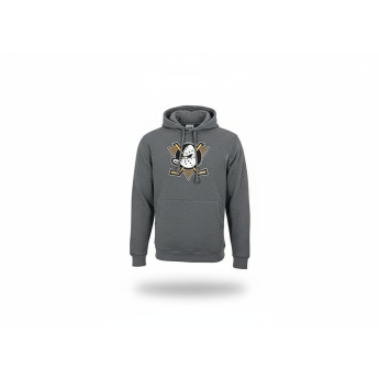 Anaheim Ducks bluza męska Core Logo Charcoal Slide grey