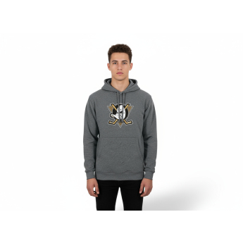 Anaheim Ducks bluza męska Core Logo Charcoal Slide grey