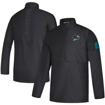 San Jose Sharks kurtka męska NHL Authentic Pro Game Mode 1/4 - Zip