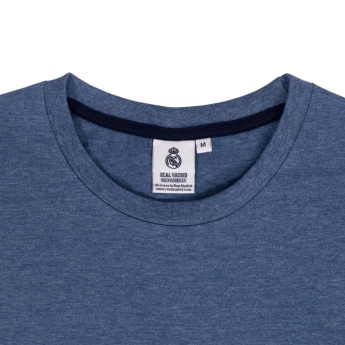 Real Madryt piżama męska Short Blue Marl
