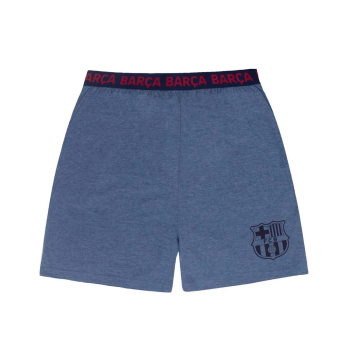 Barcelona piżama męska Short Blue Marl
