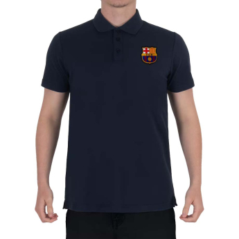 Barcelona męska koszulka polo Crest navy
