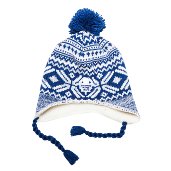 Toronto Maple Leafs czapka zimowa Tassle w/pom