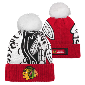 Chicago Blackhawks czapka zimowa dziecięca Big Face