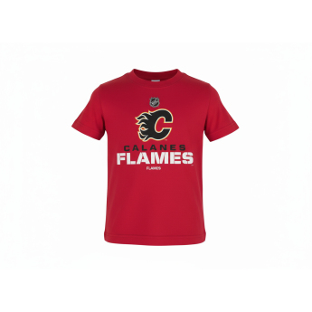 Calgary Flames koszulka dziecięca NHL Clean Cut red