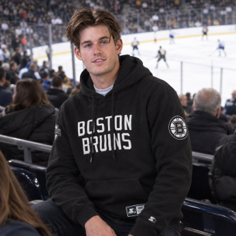 Boston Bruins męska bluza z kapturem Hat-Trick Hoodie