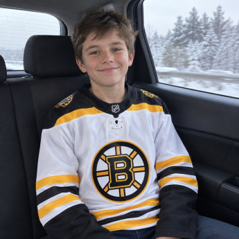 Boston Bruins dziecięca koszulka meczowa Premier Away