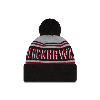 Chicago Blackhawks czapka zimowa NHL Pom Wordmark