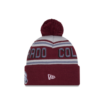 Colorado Avalanche czapka zimowa NHL Pom Wordmark