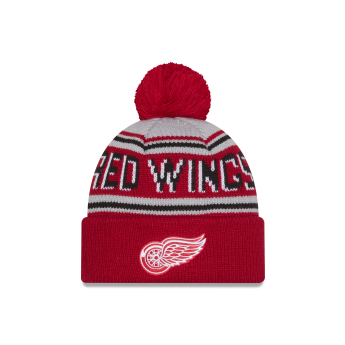 Detroit Red Wings czapka zimowa NHL Pom Wordmark