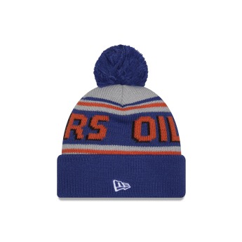 Edmonton Oilers czapka zimowa NHL Pom Wordmark