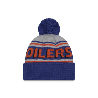 Edmonton Oilers czapka zimowa NHL Pom Wordmark