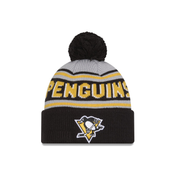 Pittsburgh Penguins czapka zimowa NHL Pom Wordmark