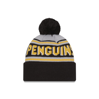 Pittsburgh Penguins czapka zimowa NHL Pom Wordmark
