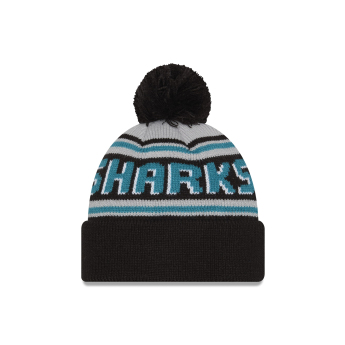 San Jose Sharks czapka zimowa NHL Pom Wordmark