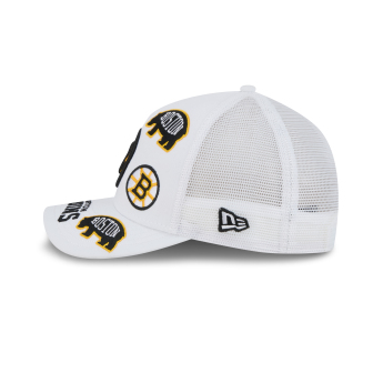 Pánská kšiltovka Boston Bruins NHL 9FORTY M-Crown A-Frame Trucker All Over bílá