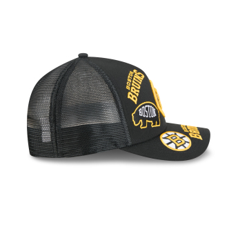 Boston Bruins czapka baseballówka NHL 9FORTY M-Crown A-Frame Trucker All Over black