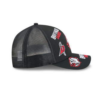 Pánská kšiltovka Buffalo Sabres NHL 9FORTY M-Crown A-Frame Trucker All Over černá