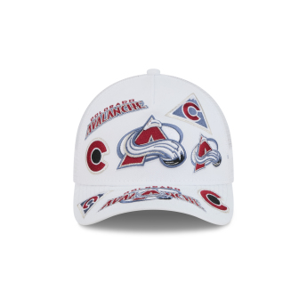 Pánská kšiltovka Colorado Avalanche NHL 9FORTY M-Crown A-Frame Trucker All Over bílá