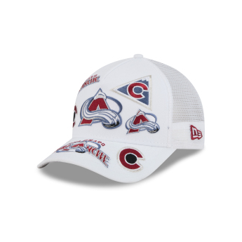 Pánská kšiltovka Colorado Avalanche NHL 9FORTY M-Crown A-Frame Trucker All Over bílá