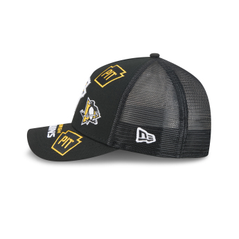 Pánská kšiltovka Pittsburgh Penguins NHL 9FORTY M-Crown A-Frame Trucker All Over