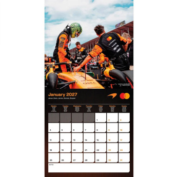 McLaren Honda kalendarz Square 2027