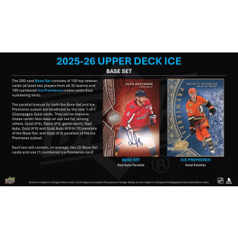 NHL pudełka karty hokejowe NHL 2025-26 Ice Hockey Hobby Box