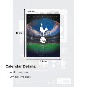 Tottenham kalendarz Deluxe 2027